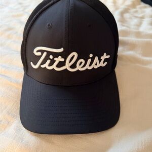 Titleist Black and White Golf Cap
